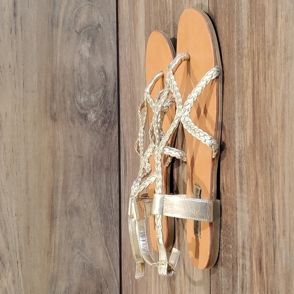 Steve Madden Women Koy flats sandals shoes sz 10M - Picture 2 of 10